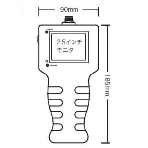 ジェフコム 【生産完了品】みるサーチ 極細φ5.5mm×3m ファイバースコープカメラ  CMS-0503 画像3