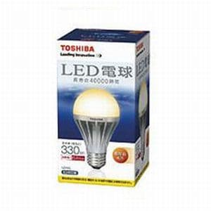 東芝 【生産完了品】LED電球 一般電球形 30W形相当 全光束:330lm 電球色 E26口金 LDA6L