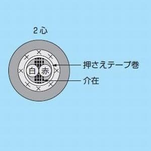 オーナンバ 【販売終了】【お買い得品】マイクロホンコード 0.75&#13215;×2心×50m  MVVS2C*0.75SQ*50m 画像2