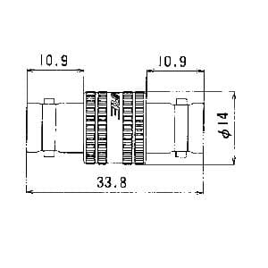 CANARE 【生産完了品】75ΩBNC型中継アダプタ BNC(メス)-BNC(メス)  BCJ-J 画像2