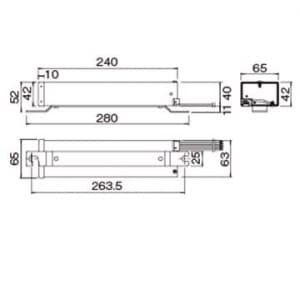 岩崎電気 【生産完了品】30W・72W専用電源ユニット 100V200〜242V用 50/60Hz共有 30W・72W専用電源ユニット 100V200〜242V用 50/60Hz共有 LE040025HS1/2.4-A2 画像2