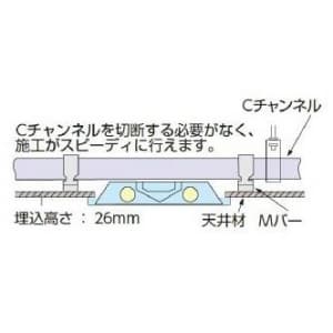 日立 【生産完了品】直管蛍光灯照明器具 ベースライト 埋込形下面開放 Hf86W×2灯 蛍光灯別売 直管蛍光灯照明器具(ベースライト) 埋込形下面開放 Hf86W×2灯 (蛍光灯別売) HTM11220VEN24 画像3