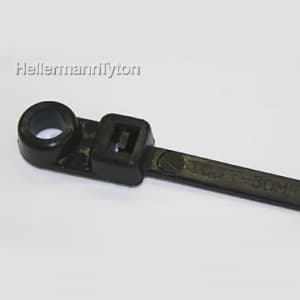 ヘラマンタイトン 【生産完了品】マウンティングタイ 耐候グレード 屋外用 黒 全長111mm 幅2.5mm 100本入 マウンティングタイ 耐候グレード 屋外用 黒 全長111mm 幅2.5mm 100本入 T18MR-W