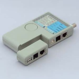 関西通信電線 ケーブルテスター 対応:RJ-45/RJ-11/USB ケーブルテスター 対応:RJ-45/RJ-11/USB CT-86BU