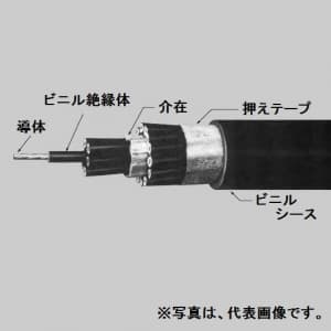 住電日立ケーブル 【切売販売】制御用ビニル絶縁ビニルシースケーブル 10心 1.25&#13215; 10m単位切り売り 黒 CVV1.25SQ×10C×10m