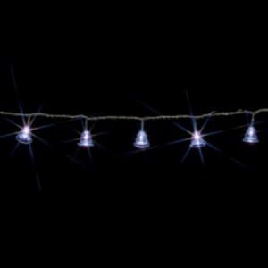 ジェフコム 【生産完了品】LEDデザインストリングライト 長さ:2.1m 《ベル》 白 STM-E07-03W