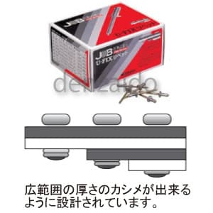 ジョブマスター 【生産完了品】U-FIXリベット  JAS-0414 画像2