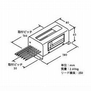 DNライティング 【生産完了品】電磁安定器 適合ランプ:FLR1557〜96T6 50Hz  MRC965 画像2