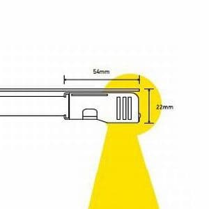 DNライティング 【生産完了品】【受注生産品】棚照明器具エコたなライト 樹脂カバー付 全長859mm ミルキーホワイト  EPA859MW 画像4