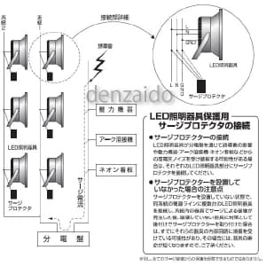 日動工業 【生産完了品】LEDエコナイター 防雨型 70W(水銀灯200W相当) 色温度:6000K LEDエコナイター 防雨型 70W(水銀灯200W相当) 色温度:6000K LEN-70D-ES-W 画像4