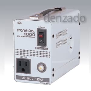 日動工業 海外用トランス 丸ピンC2 AC220V〜230V 1KVA PAL-1000EP