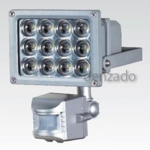 日動工業 【生産完了品】LEDセンサーライト 防雨型 12W 900lm LEDセンサーライト 防雨型 12W 900lm SLS-12P