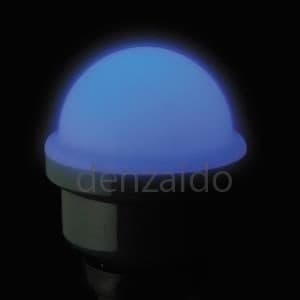 ジェフコム 【生産完了品】LEDサイン球 屋外用 散光タイプ ブルー 口金E26 P18SW-E2601-B