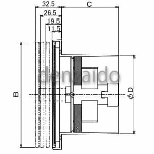 バクマ工業 【生産完了品】樹脂製プッシュ式レジスター 花粉フィルター+遮音シート付 自然給気用 壁面・天井面取付兼用型 樹脂製プッシュ式レジスター 花粉フィルター+遮音シート付 自然給気用 壁面・天井面取付兼用型 REP-100JPFS 画像3