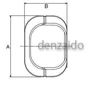 バクマ工業 分岐ジョイント異径アダプタ付 壁面取り出し用 10型 グレー 《スマートダクト ADシリーズ》 分岐ジョイント異径アダプタ付 壁面取り出し用 10型 グレー 《スマートダクト ADシリーズ》 AJA-10-7-G 画像2