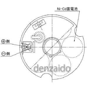 パナソニック 【生産完了品】誘導灯・非常灯用交換電池 6.0V 2000mAh 誘導灯・非常灯用交換電池 6.0V 2000mAh FK374 画像2