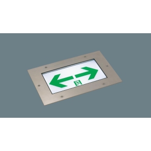 パナソニック LED誘導灯 床埋込型一般型 C級(10形) 片面型 自己点検機能付 一般型(20分間) 《コンパクトスクエア》 FA10373LE1