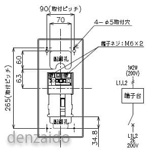 パナソニック 【生産完了品】オール電化リニューアルボックス エコキュート20A 200V 単相2線式 BQCタイプ H325×W150×D110 オール電化リニューアルボックス エコキュート20A 200V 単相2線式 BQCタイプ H325×W150×D110 BQC325T2 画像4