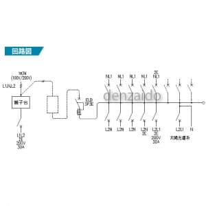 パナソニック 【生産完了品】太陽光発電システム・エコキュート・電気温水器・IH対応住宅分電盤 出力電気方式単相2線200V用 露出・半埋込両用形 回路数10+回路スペース3 60A 《コスモパネルコンパクト21》 太陽光発電システム・エコキュート・電気温水器・IH対応住宅分電盤 出力電気方式単相2線200V用 露出・半埋込両用形 回路数10+回路スペース3 60A 《コスモパネルコンパクト21》 BQE36103S3 画像2