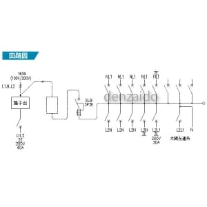 パナソニック 【生産完了品】太陽光発電システム・電気温水器・IH対応住宅分電盤 出力電気方式単相2線200V用 露出・半埋込両用形 回路数10+回路スペース3 50A 《コスモパネルコンパクト21》 太陽光発電システム・電気温水器・IH対応住宅分電盤 出力電気方式単相2線200V用 露出・半埋込両用形 回路数10+回路スペース3 50A 《コスモパネルコンパクト21》 BQE35103S4 画像2