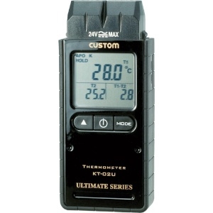 カスタム デジタル温度計 Kタイプ 2ch デジタル温度計 Kタイプ 2ch KT-02U