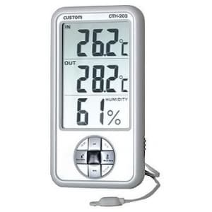 カスタム 【生産完了品】デジタル温湿度計 デジタル温湿度計 CTH-203