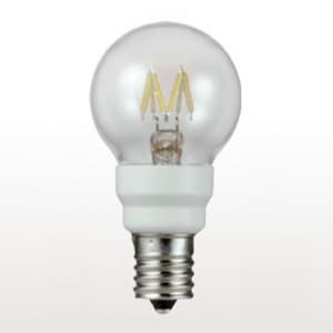ウシオ 【生産完了品】LED電球 グローブ形 調光対応 全光束:50lm 白熱球10W相当 口金:E17 直径:40mm LDG2L-G-E17/D8/27/4