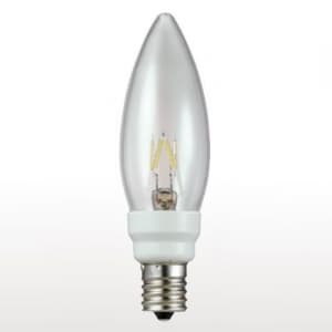 ウシオ 【生産完了品】LED電球 シャンデリア形 調光対応 全光束:36lm 白熱球10W相当 口金:E17 直径:32mm LDC2L-G-E17/D27/3