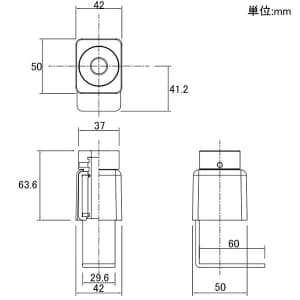 山田照明 【生産完了品】クランプ 上部締付け型 ゼットライト専用 シルバー  Z-A15 画像4