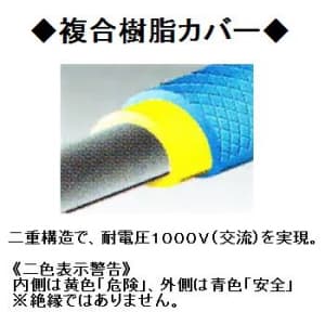 フジ矢 電工ペンチ くわえ部ギザ付 サイズ:175mm 電工ペンチ くわえ部ギザ付 サイズ:175mm 1050Z-175 画像3