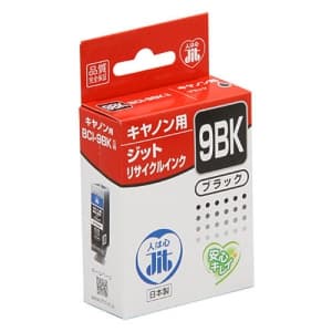 サンワサプライ 【生産完了品】JITリサイクルインク キヤノン専用 BCI-9BK互換 顔料ブラック  JIT-C09B 画像3