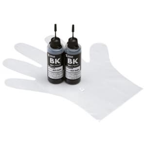 サンワサプライ 【生産完了品】詰め替えインク キヤノン専用 BCI-3eBK用 顔料ブラック 120ml  INK-C3B120