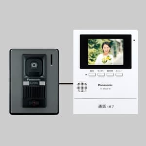 パナソニック 【生産完了品】テレビドアホン 3.5型ワイドカラー 電源直結式 録画機能搭載 VL-SV26XL-W