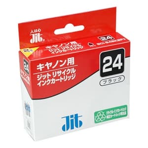 サンワサプライ 【生産完了品】JITリサイクルインク キヤノン専用 BCI-24Black ブラック 2個セット  JIT-C24B2P 画像3