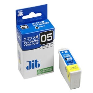 サンワサプライ 【生産完了品】JITリサイクルインク エプソン専用 IC1BK05 ブラック JIT-E05B