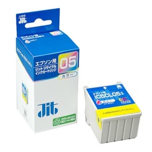 サンワサプライ 【生産完了品】JITリサイクルインク エプソン専用 IC5CL05 カラー5色一体型 JIT-E05C