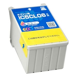 サンワサプライ 【生産完了品】JITリサイクルインク エプソン専用 IC5CL06 カラー5色一体型  JIT-E06C 画像2