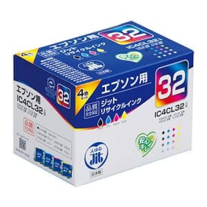 サンワサプライ 【生産完了品】JITリサイクルインク エプソン専用 IC4CL32 4色パック  JIT-E324P 画像3