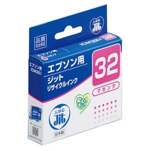 サンワサプライ 【生産完了品】JITリサイクルインク エプソン専用 ICM32 マゼンタ  JIT-E32M 画像3