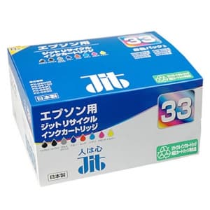 サンワサプライ 【生産完了品】JITリサイクルインク エプソン専用 IC8CL33 8色パック  JIT-E338P 画像3