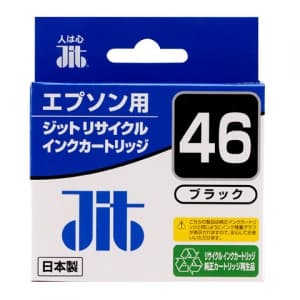 サンワサプライ 【生産完了品】JITリサイクルインク エプソン専用 ICBK46 ブラック  JIT-E46BZ 画像3