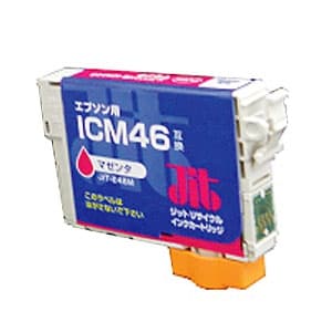 サンワサプライ 【生産完了品】JITリサイクルインク エプソン専用 ICM46 マゼンタ  JIT-E46MZ 画像2
