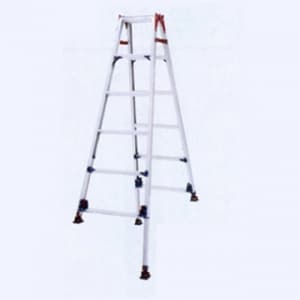 タスコ 【生産完了品】四脚アジャスト式脚立 はしご長さ1.49〜2.14m 天板高さ0.70〜1.01m TA840J-1