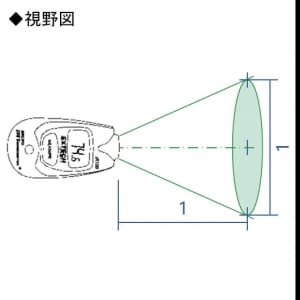 タスコ 【生産完了品】ポケットハンディ型放射温度計 ポケットハンディ型放射温度計 TA410P 画像4