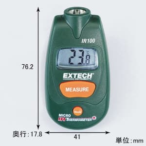 タスコ 【生産完了品】ポケットハンディ型放射温度計 ポケットハンディ型放射温度計 TA410P 画像5