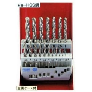タスコ 【生産完了品】19本組ドリルセット HSS鋼 金属ケース付 TA669RA