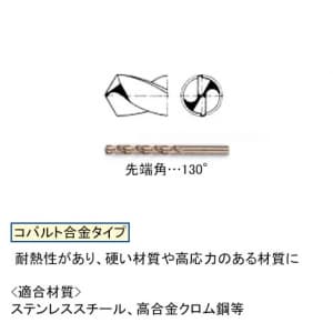 タスコ 【生産完了品】19本組ドリルセット コバルト合金タイプ 金属ケース付 19本組ドリルセット コバルト合金タイプ 金属ケース付 TA669RB 画像3