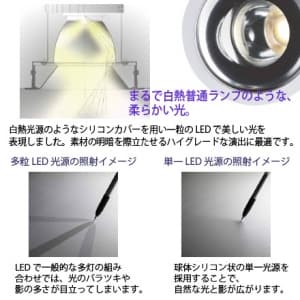 山田照明 【生産完了品】LEDダウンライト 取付穴φ75mm 埋込高100mm 電球色相当 定格光束1008lm FHT24W相当 ホワイト LEDダウンライト 取付穴φ75mm 埋込高100mm 電球色相当 定格光束1008lm FHT24W相当 ホワイト DD-3180-L 画像3