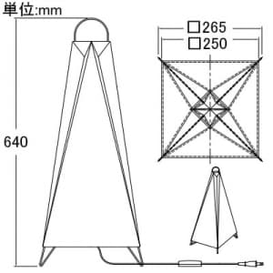 山田照明 【生産完了品】スタンドライト 和風 E26普通電球60W形×1 スタンドライト 和風 E26普通電球60W形×1 FI-4085 画像2