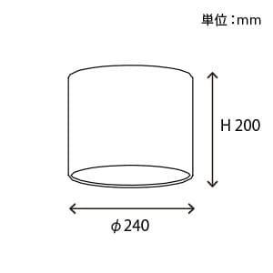 山田照明 【生産完了品】スタンド用シェード ダークブラウン スタンド用シェード ダークブラウン KT-4087 画像3